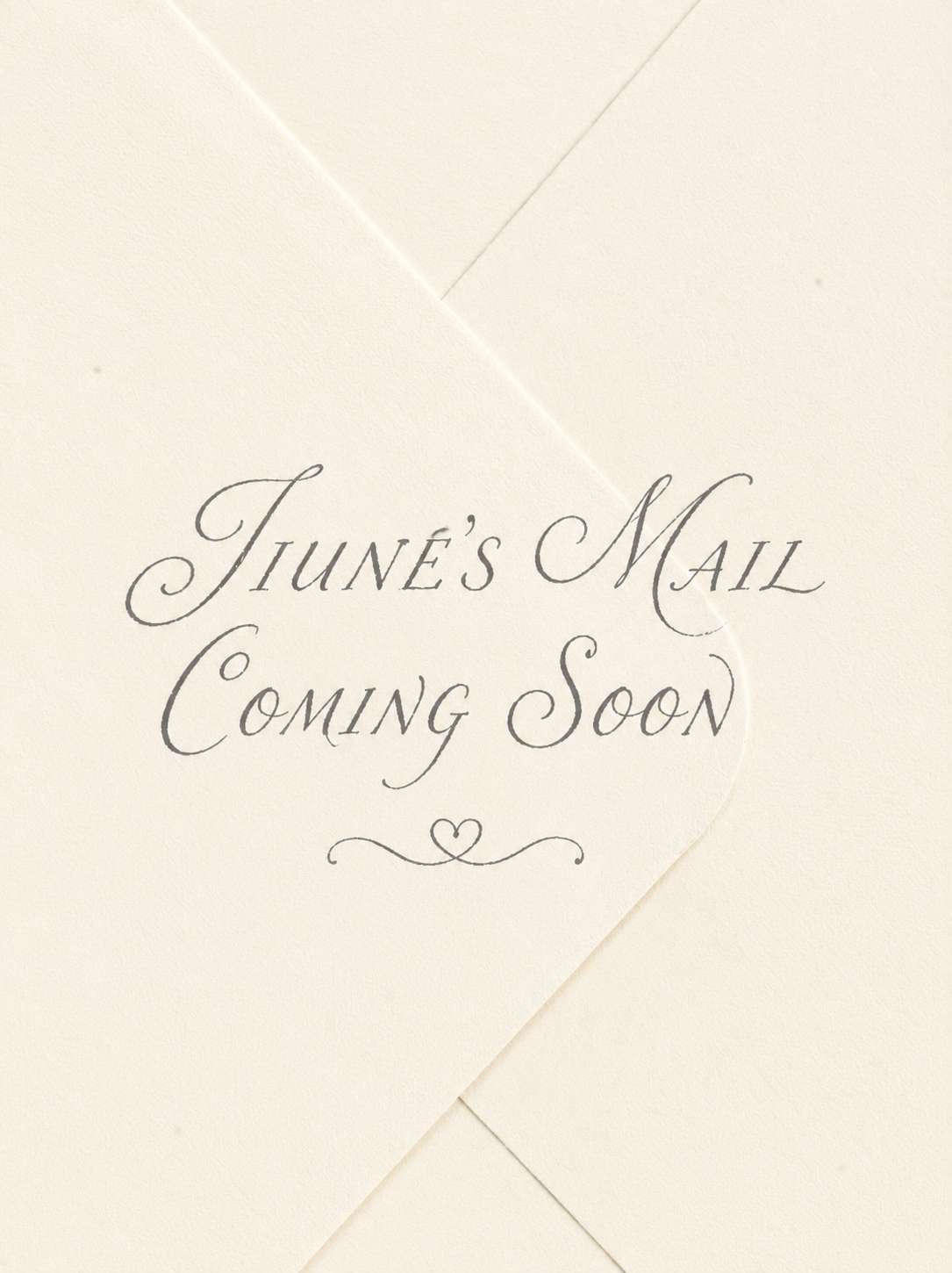 june edition — ELLOCIA art mail ⭑ coming soooon